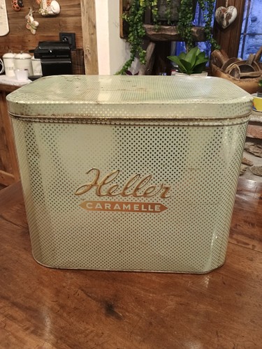 Scatola latta vintage - scatola,