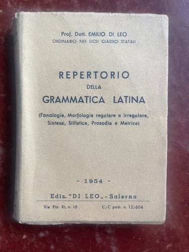 Emilio leo repertorio della - leo,