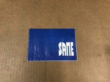 Brochure venditore trattori