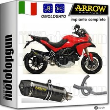 scarico completo omo cat carbon tech arrow per ducati multistrada 1200 s 2010 10