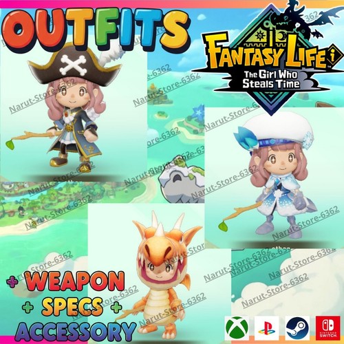 Fantasy life set completo - fantasy,