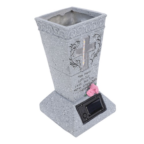 Vaso tomba cimitero led - , solare