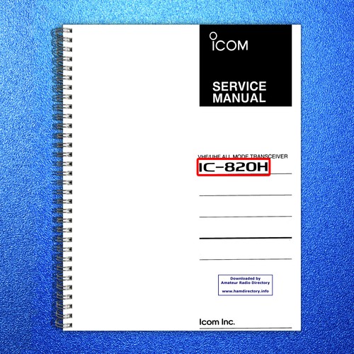 Icom 820h transceiver - icom, ic-820h