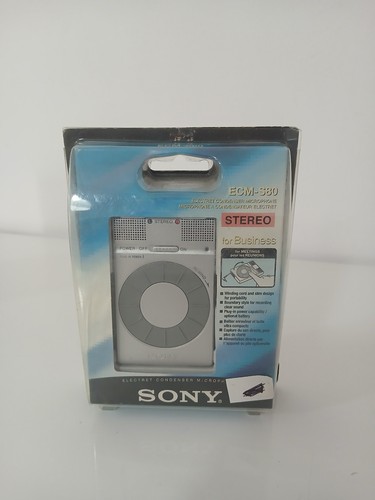 Microfono vintage stereo sony - stereo,