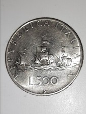 500 1000 lire argento e - 1000,