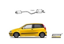 Marmitta Completa per Fiat Punto 176 60 75 1.2 44 54 Kw