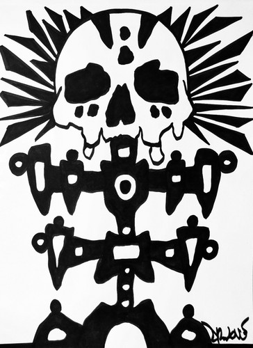 Love skull teschio street - dr.,