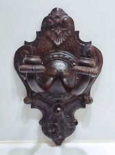 Applique antiche in legno intagliato appliques vintage candeliere da parete
