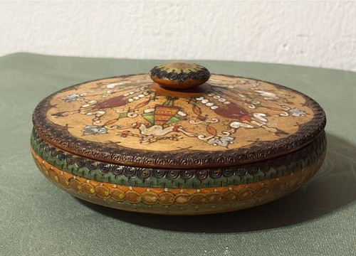 Cofanetto sardo legno - cofanetto,