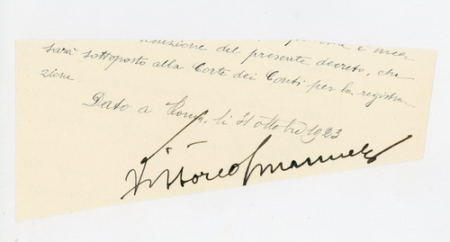 Vittorio emanuele iii - iii, ~