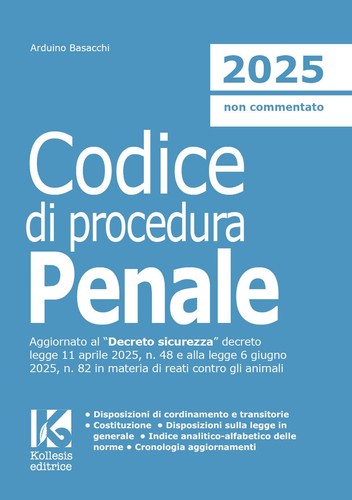 Codice procedura penale - codice,