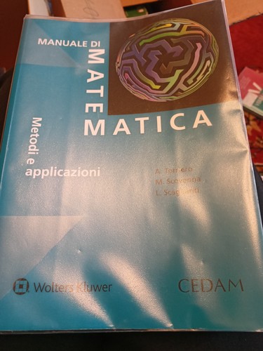 Manuale matematica metodi - manuale,