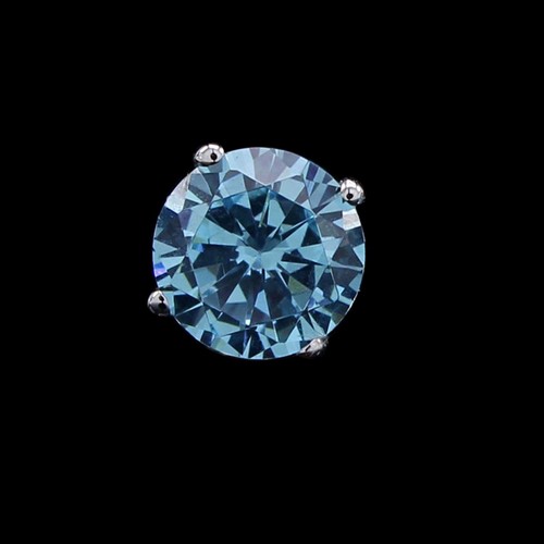 Finto diamante blu uomo - blu,