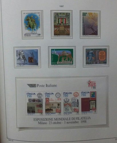 1997 italia francobolli nuovi - 1997,