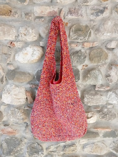 Borsa uncinetto fatta - fatta, a