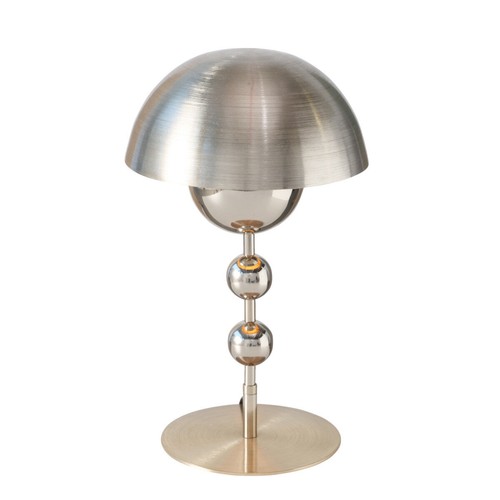 Lampe aus metall piltzform - aus,
