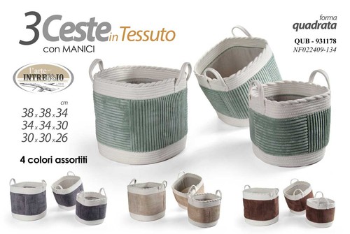 Ceste cesta porta oggetti - cesta,