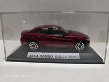 ​🏎️ In Vendita: Modellino Alfa Romeo Giulia 2016 - Scala 1/43​.