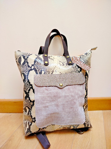 Borsa zaino vera - borsa, pelle