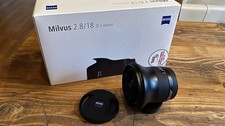 ZEISS Milvus 2.8/18 ZF.2 Mount (Near Mint)