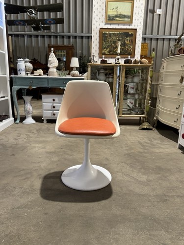Sedia vintage arancione