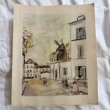 A Montmartre #6 Print By