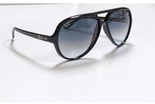Occhiali da sole Ray-Ban Black Cat 5000 lenti grigie sfumate RB4125 710/32 originali