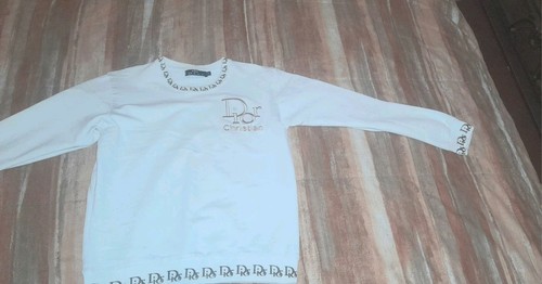 Maglione christian dior bianco - maglione,