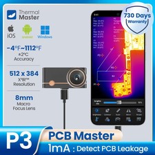Termocamera P3 Type-C per iPhone15/16 e telefono Android 512x384 obiettivo macro