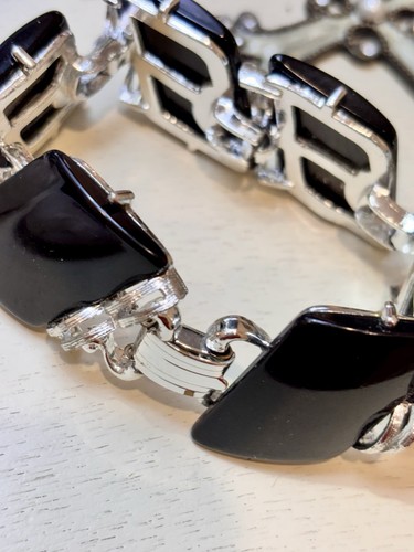 Bracciale vintage nero - bracciale,