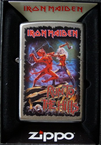 Accendino zippo iron maiden - accendino,