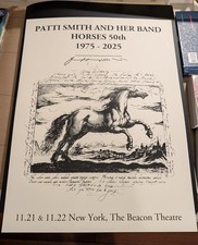 Patti Smith Poster 2025 Beacon