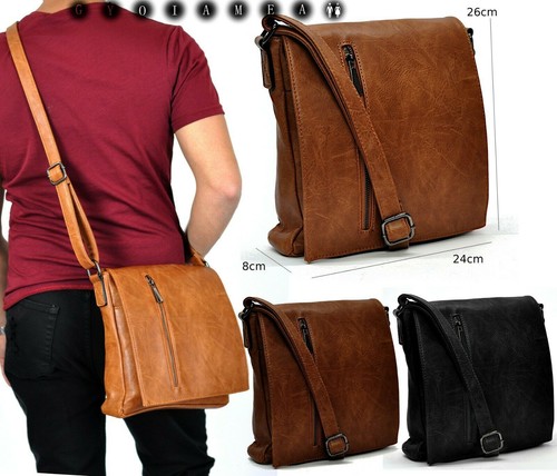 Borsa uomo vintage - borsa, pelle