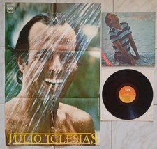 LP  JULIO IGLESIAS IN ITALIA Con Poster 1980