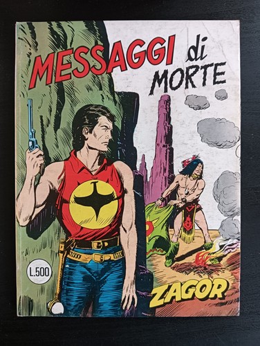 Fumetto zagor scritta - fumetto, rossa