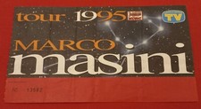 BIGLIETTO CONCERTO MARCO MASINI TOUR 1995