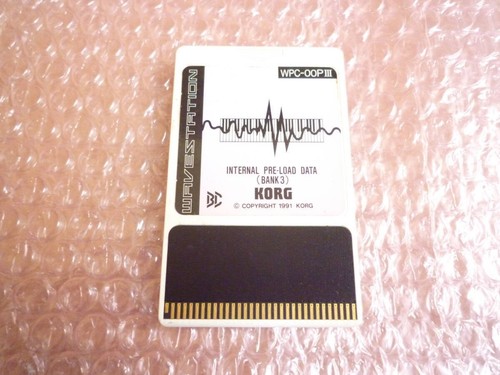 Korg wavestation wpc 00piii - wavestation, wpc-00piii