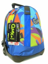 Zaino TROLLEY smontabile COMIX blu- arancione - giallo PANINI Scuola 