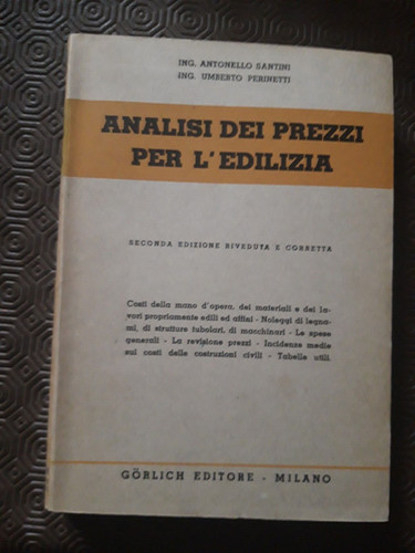 Analisi dei prezzi per - dei,
