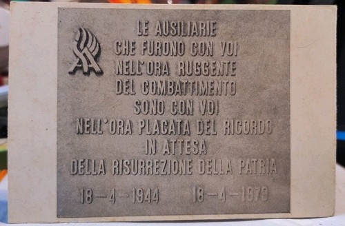 Rsi cartolina commemorativa - cartolina,