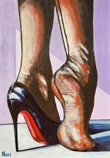 Louboutins collant nylon
