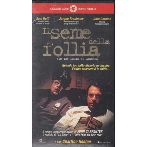 Seme della follia vhs john - il,