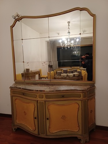 Credenza stile luigi con - credenza,
