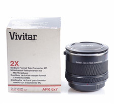 VIVITAR CONVERTER MC 2X APX FOR PENTAX 6X7