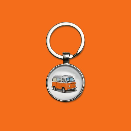 Porte clefs combi westfalia - t2,