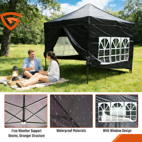Gazebo impermeabile 3x3 - impermeabile, m