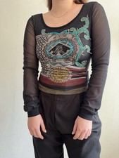 Save The Queen Glitter Mesh