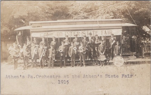 Cartolina atene orchestra - cartolina,