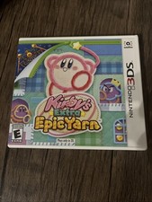 Kirby's Extra Epic Yarn (Nintendo 3DS) gioco autentico completo