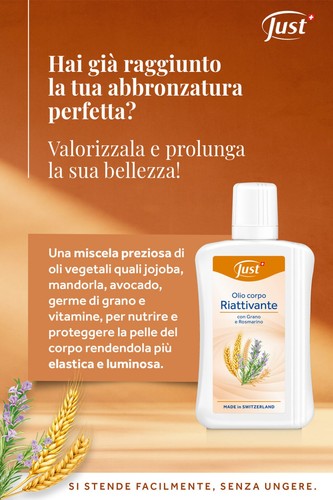 Just olio riattivante corpo - olio,